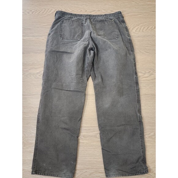 Arborwear Original Tree Climbers Pants Mens 42x28 Tag 42x30 Brown Heavy Duty - Picture 2 of 16